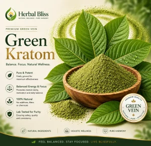 green kratom – balance • focus • wellbeing
